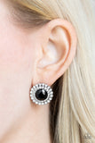 Paparazzi Accessories My Second Castle Earrings - Black