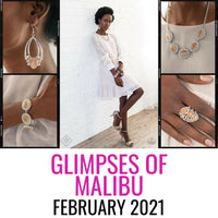 Paparazzi Accessories  Glimpses of Malibu Fashion Fix (Feb 2021) - Peach